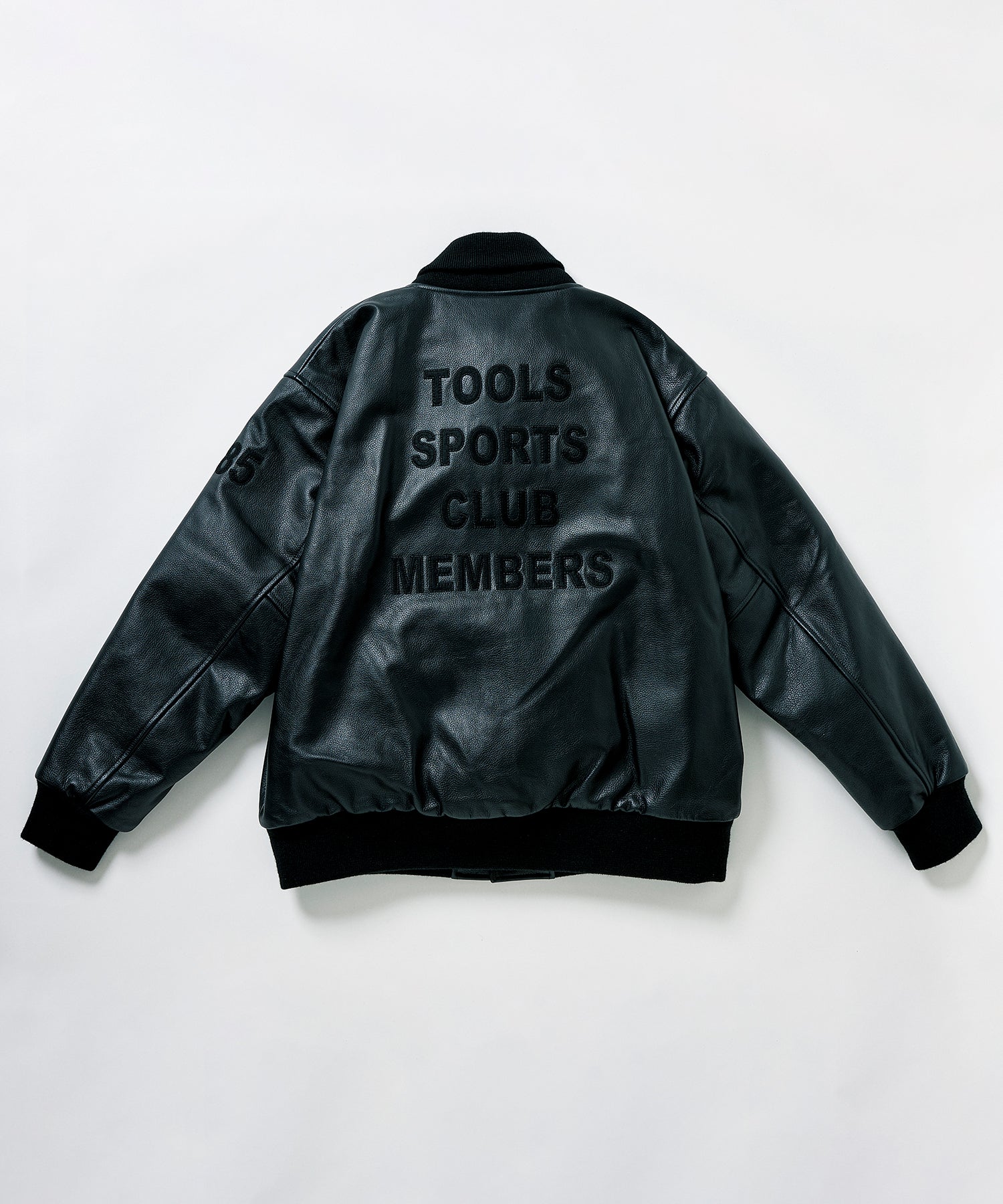 LEATHER STADIUM JACKET(TLS-BTW-233001）